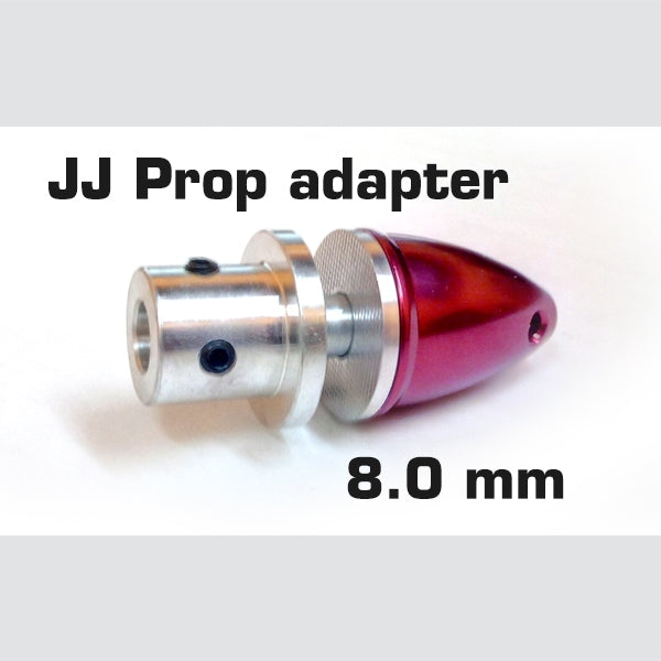 8.0 mm JJ Prop Adapter - Red colour