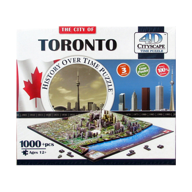 TORONTO 4D TIME PUZZLE