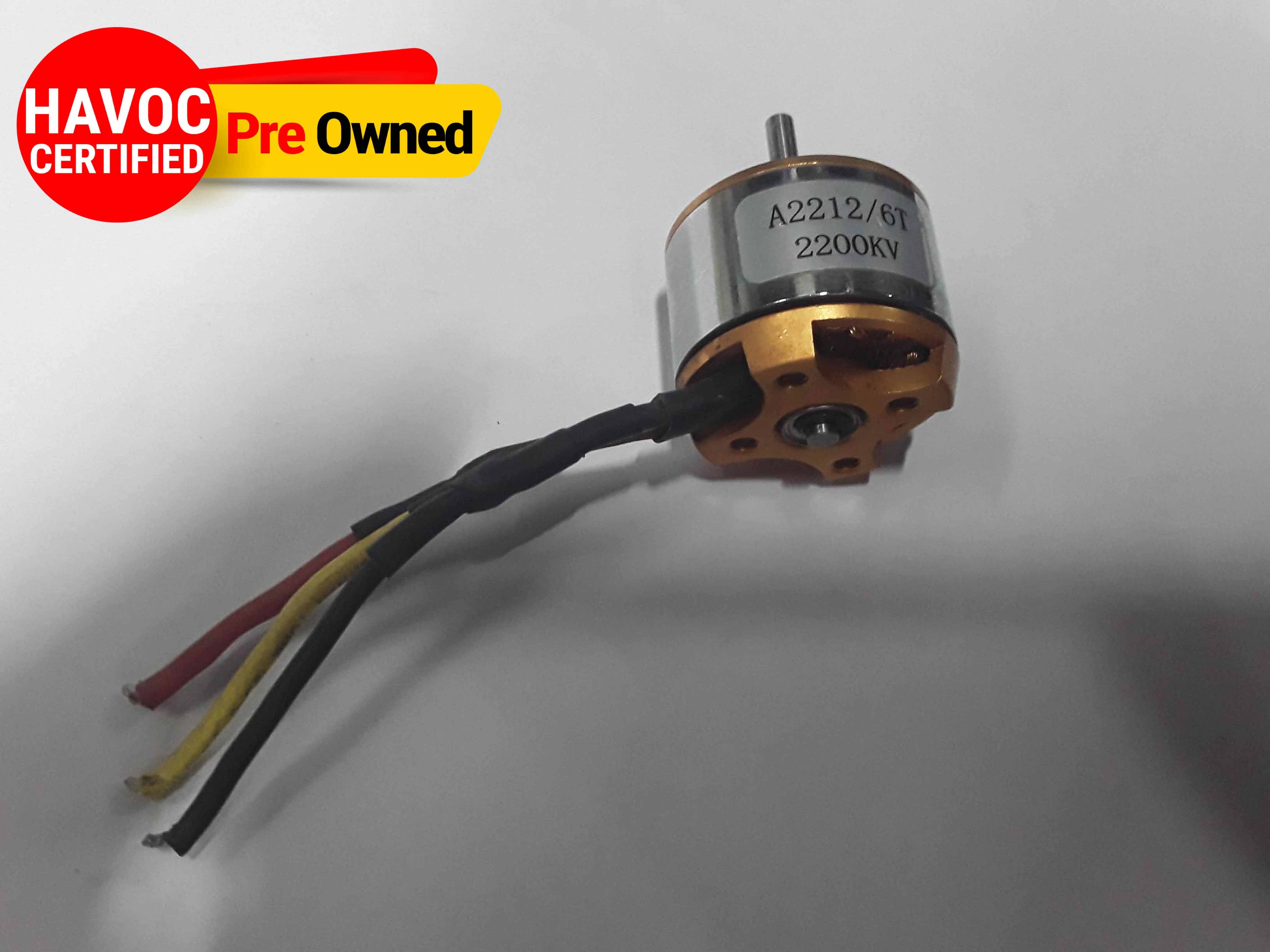 Brushless Motor A2212/6T 2200Kv(Quality Pre Owned)