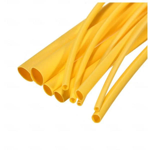 Heat Shrink Sleeve 5mm Yellow 2meter Industrial Grade WOER (HST)