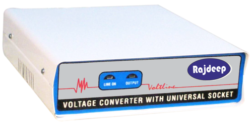 VOLTAGE CONVERTER WITH UNIVERSAL SOCKET 220V TO 110V