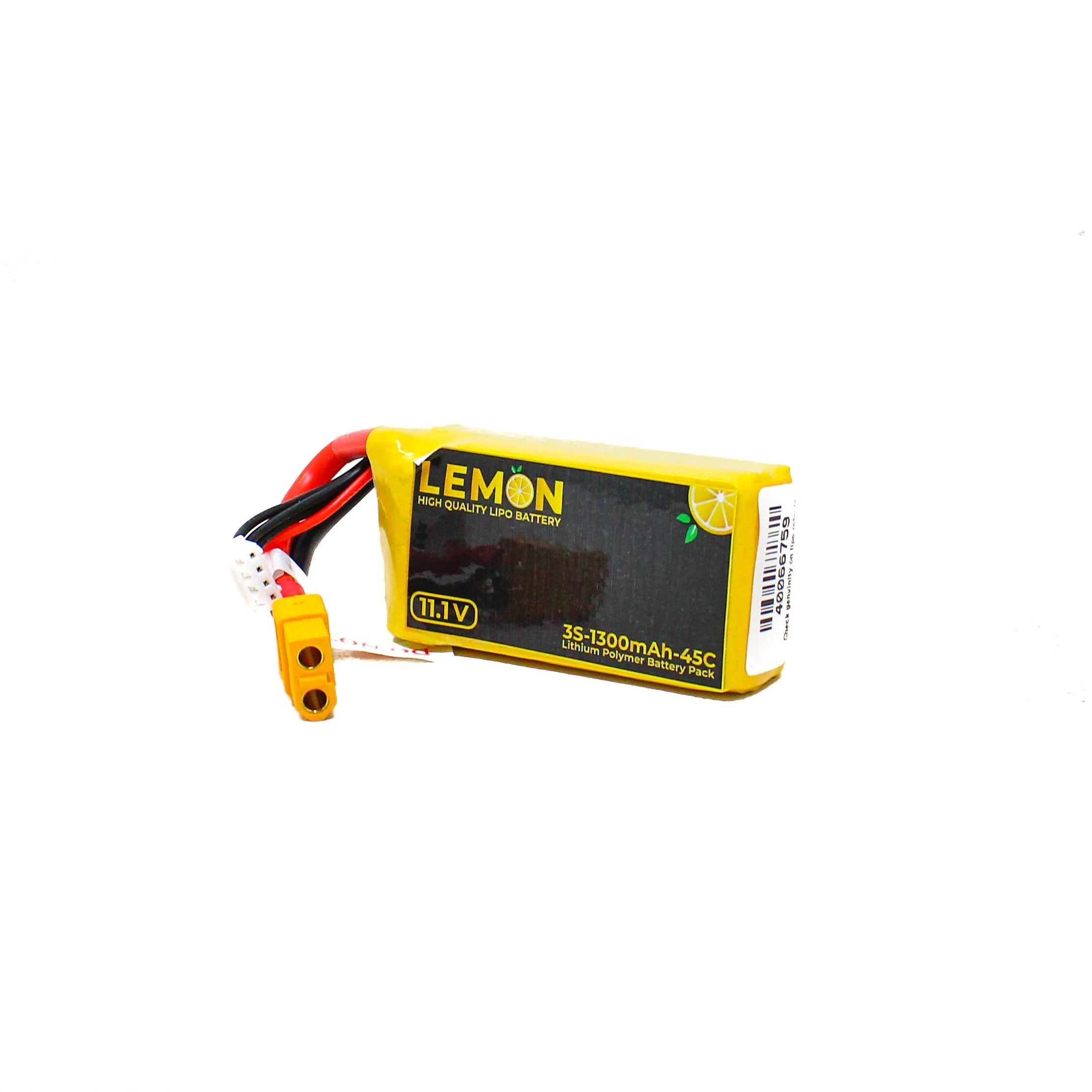 Lemon LIPO 1300mAh 3S 45C/90C Lithium Polymer Battery Pack