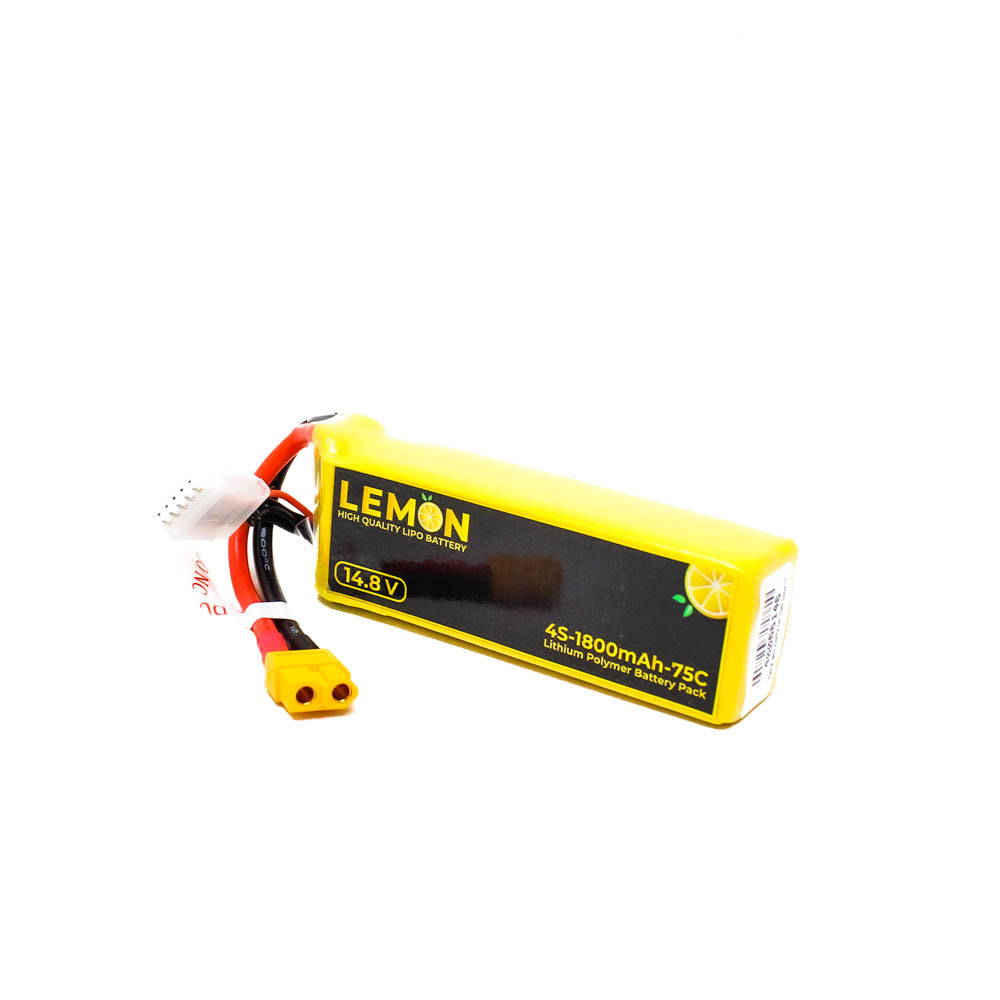 Lemon 1800mAh 4S 75C/150C Lithium Polymer Battery Pack