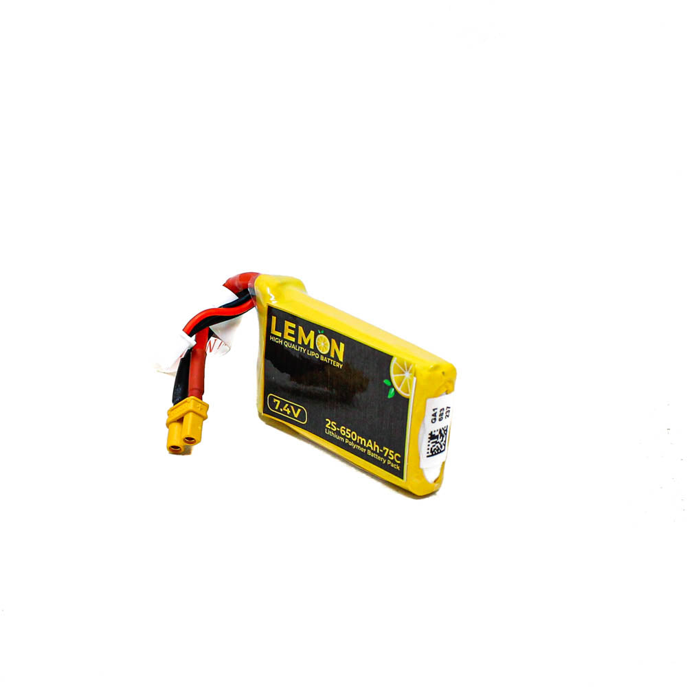Lemon 650mAh 2S 75C/150C Lithium Polymer Battery Pack