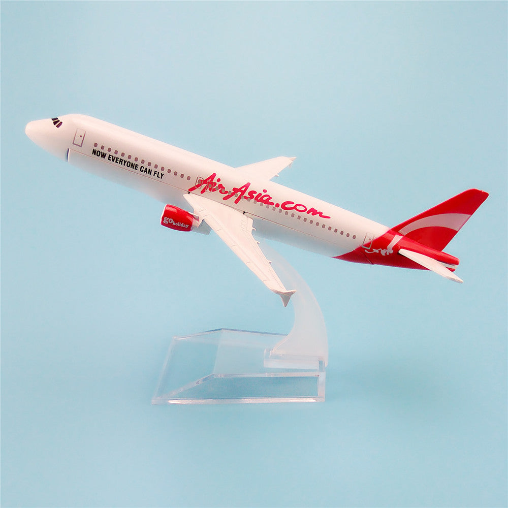 Airplane Diecast Air Asia A320 16Cm