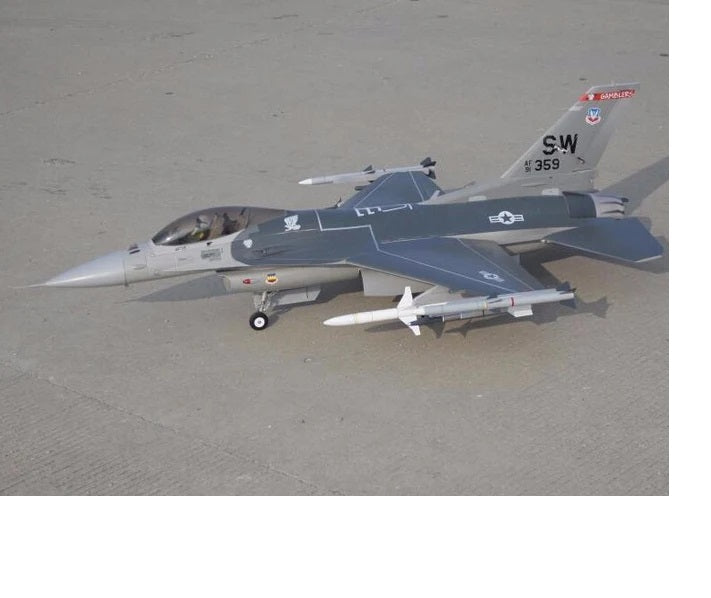 Freewing F-16C "Grey" 90mm EDF Jet - ARF PLUS