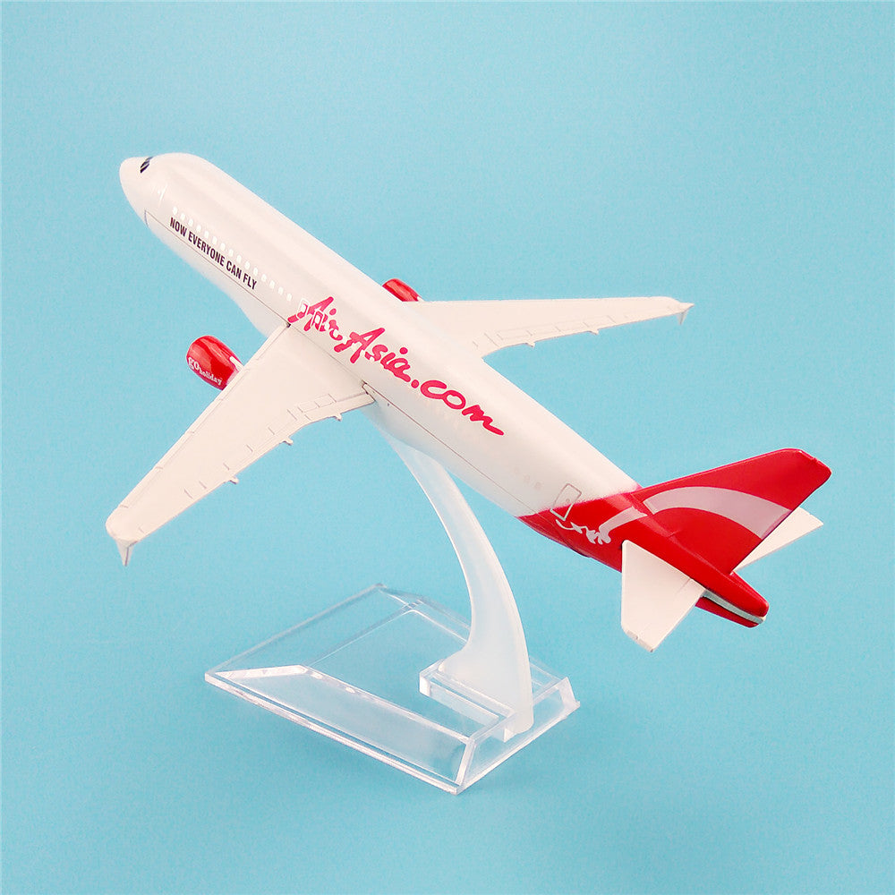 Airplane Diecast Air Asia A320 16Cm