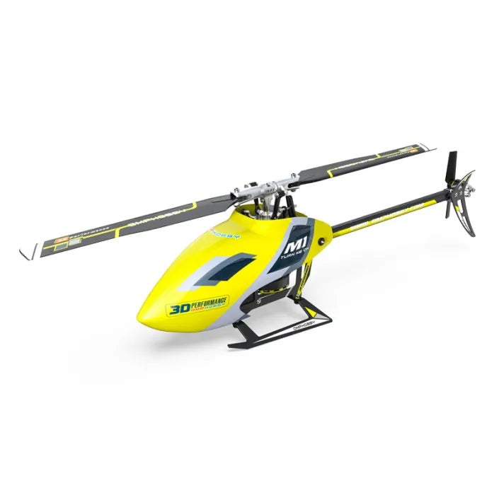 Omphobby M1 Evo Rc Helicopter Electric Yellow 150Size Bnf