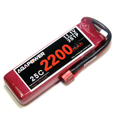 LIPO BATTERY(AGA) 3S-2200MAH-25C