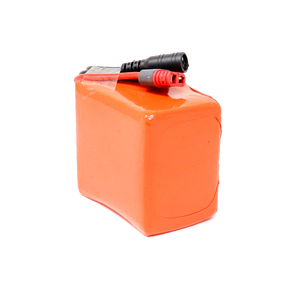 Orange 18650 Li-ion 4400mAh 11.1v 3S2P Protected Battery Pack-2C