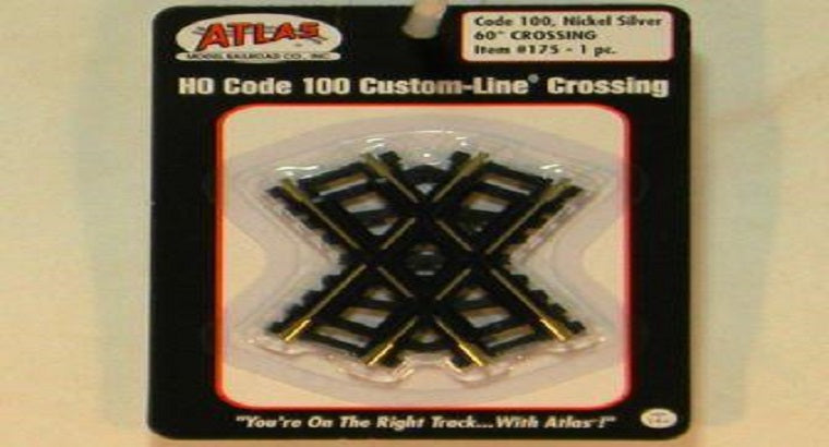 HO C100 60 Degree Custom Crossing