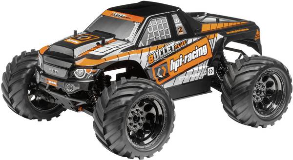 Hpi Bullet Mt Flux Rtr 1/10Scale 4Wd Electric Monster Truck