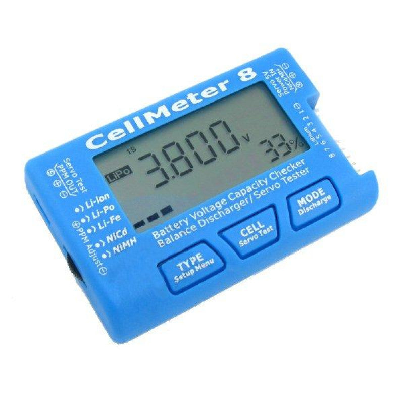 Cellmeter 8 Multi-Functional Digital Power servo Tester