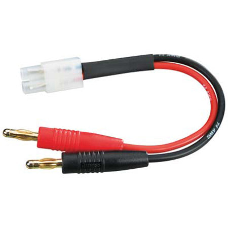 Duratrax Charger Lead Banana Plug To Standard Dtcx2220
