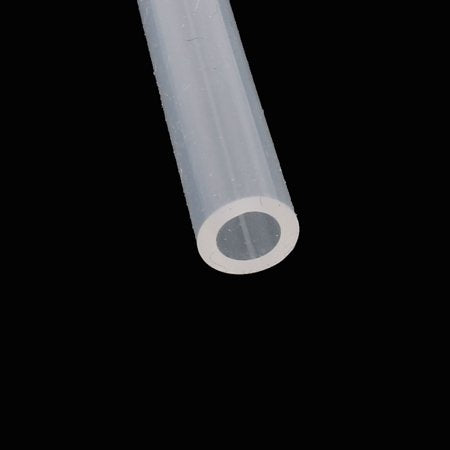 SILICONE RUBBER TRANSPARENT  TUBE 2MMX4MM