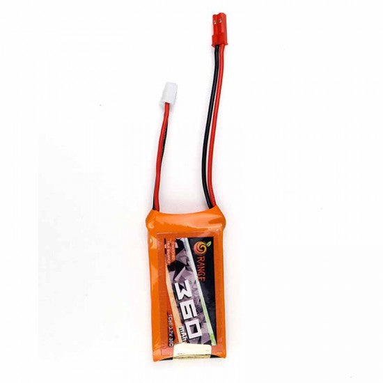 Orange 360mAh 1S 30C/60C (3.7V) Lithium Polymer Battery Pack