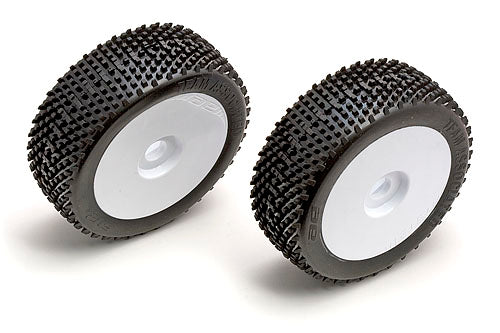 Team Associated RTR Pre-Glued Wheel/Tire #89255