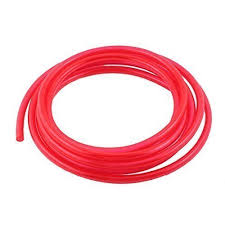 SILICON FUEL TUBE RED 3MMX8MM PER METER