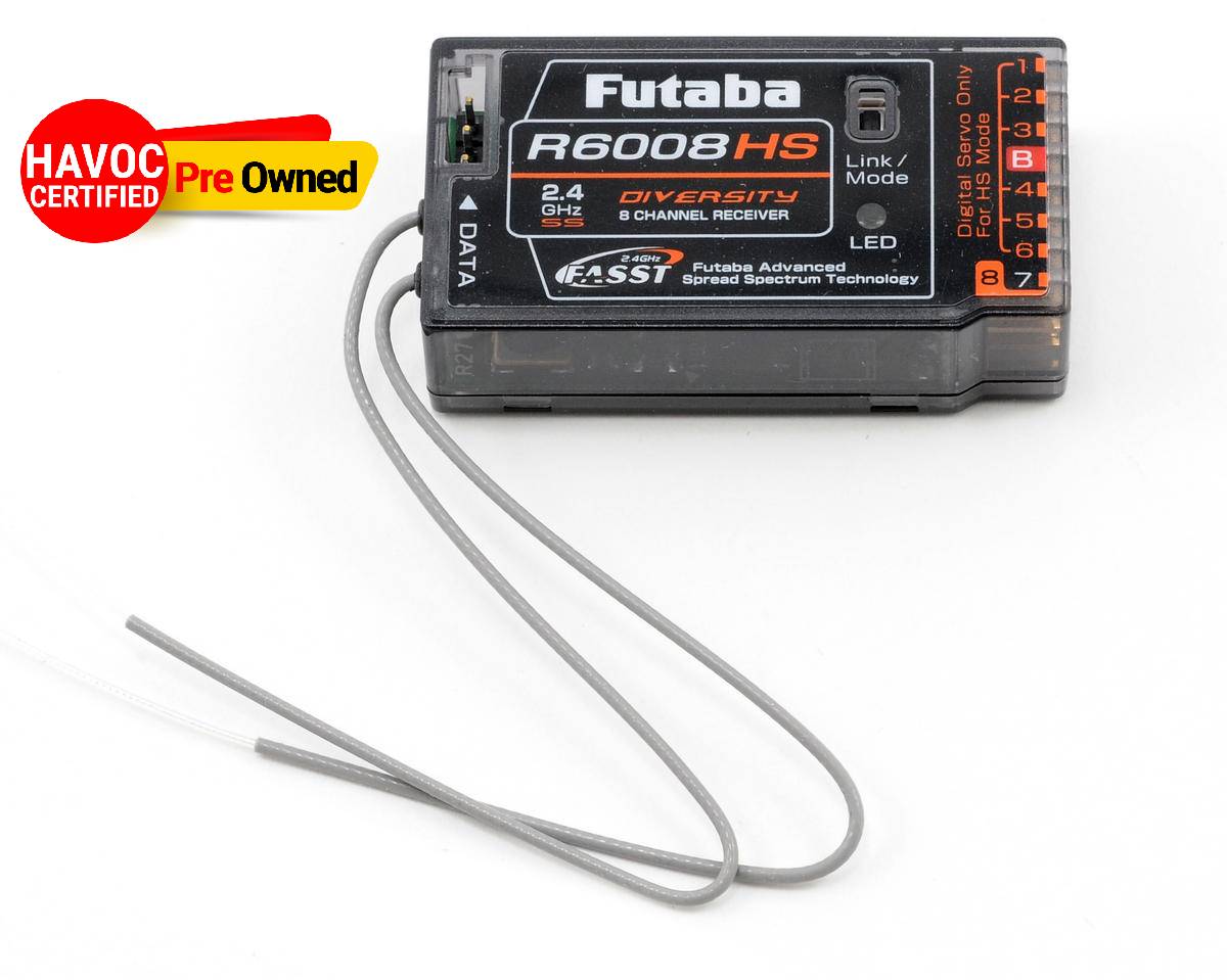 Futaba Receiver R6008Hs 2.4Ghz Fasst-Quality Pre Owned