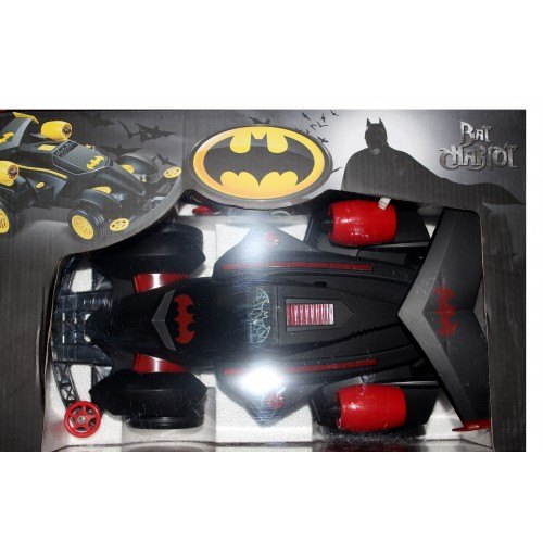 Batman Car With Remote Control 801bm - Black and Red