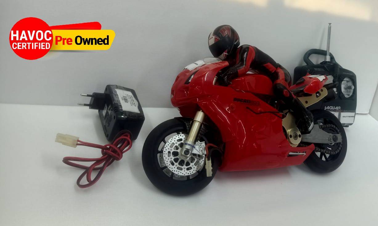 Thunder Tiger Ducati 999r RC Electric roller 1/5 motorbike motorcycle without box- QUALITY PRE OWNED