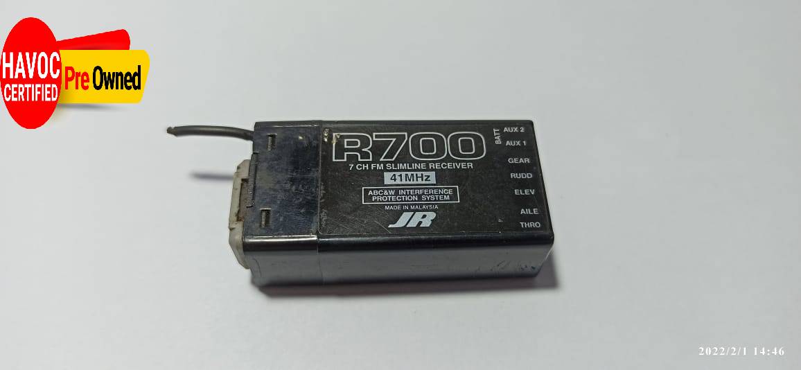 Jr Receiver R700-7Channel Fm Slimline-Quality Pre Owned