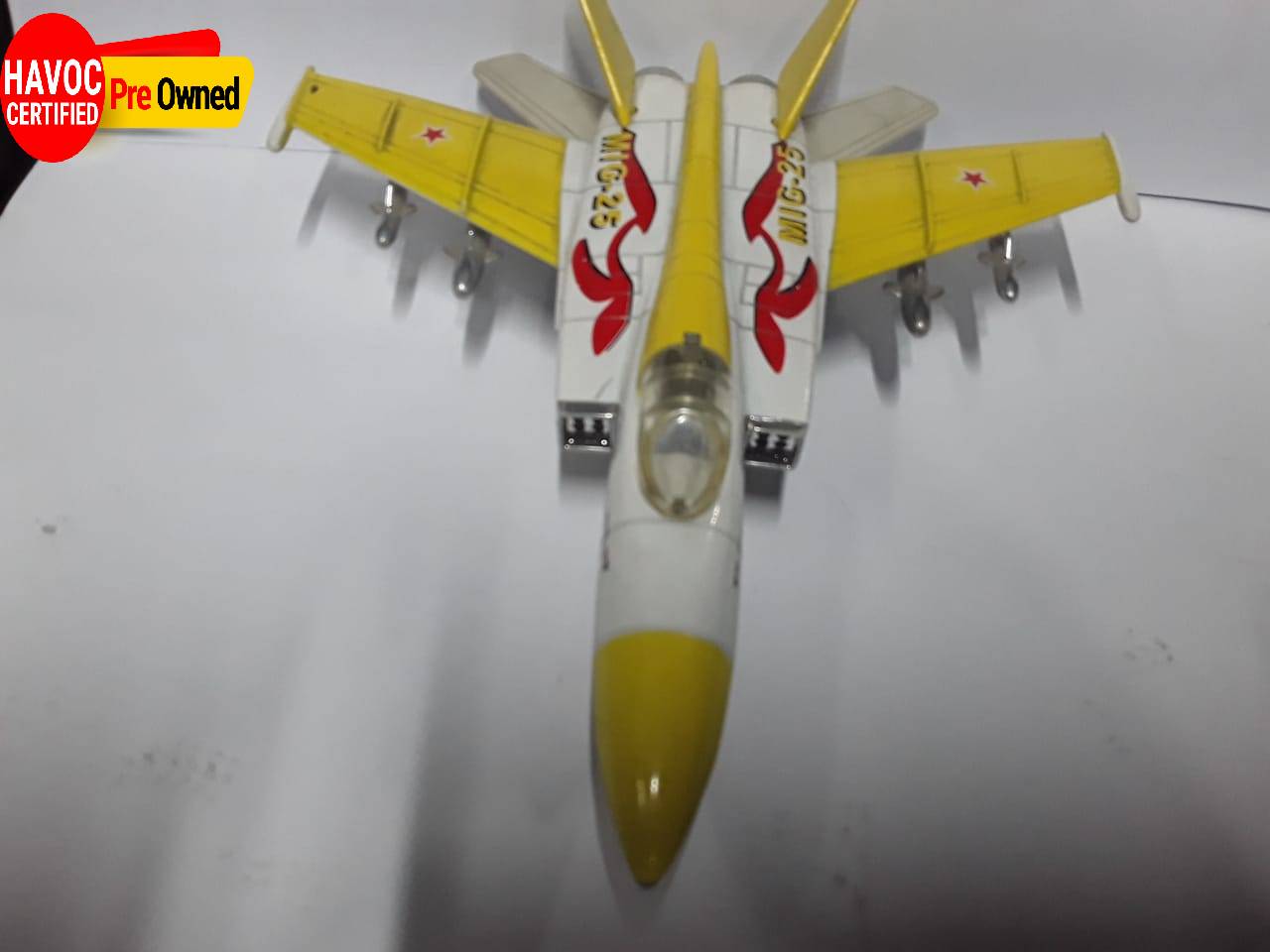 Diecast Airplane Mig-25-Quality Pre Owned