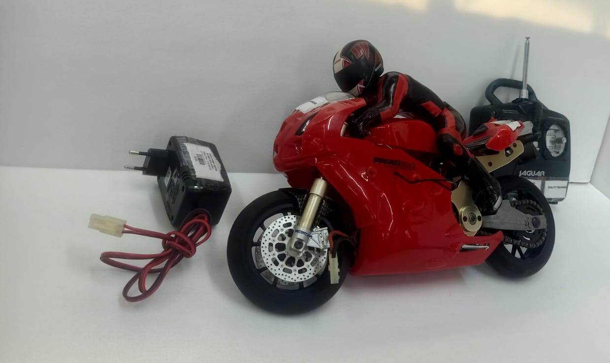 Thunder Tiger Ducati 999r RC Electric roller 1/5 motorbike motorcycle without box- QUALITY PRE OWNED