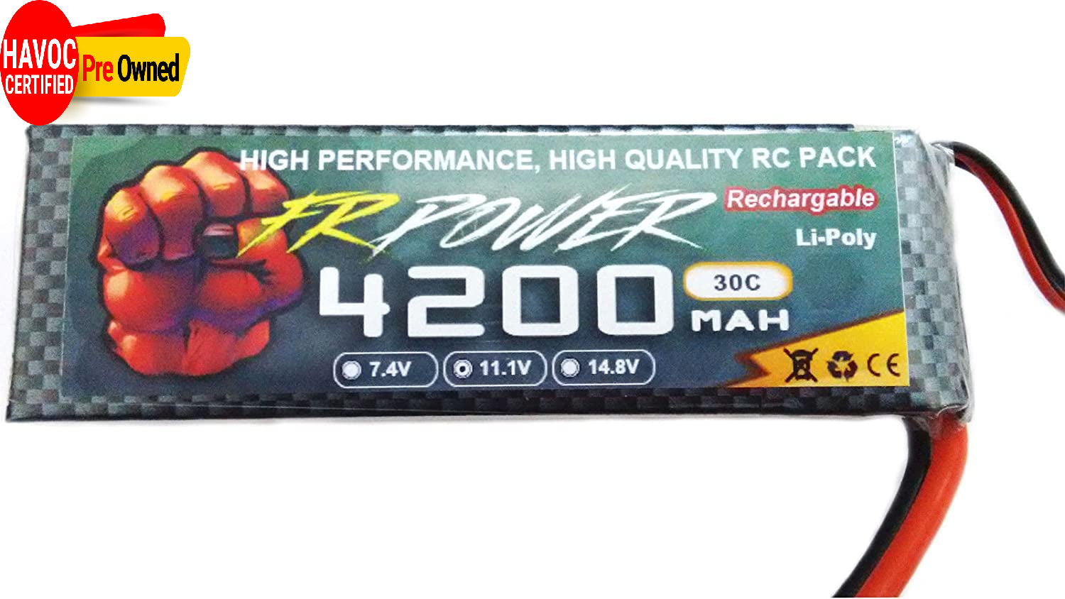 Lipo 11.1V 4200Mah 30C Fr Power Battery (Quality Preowned)