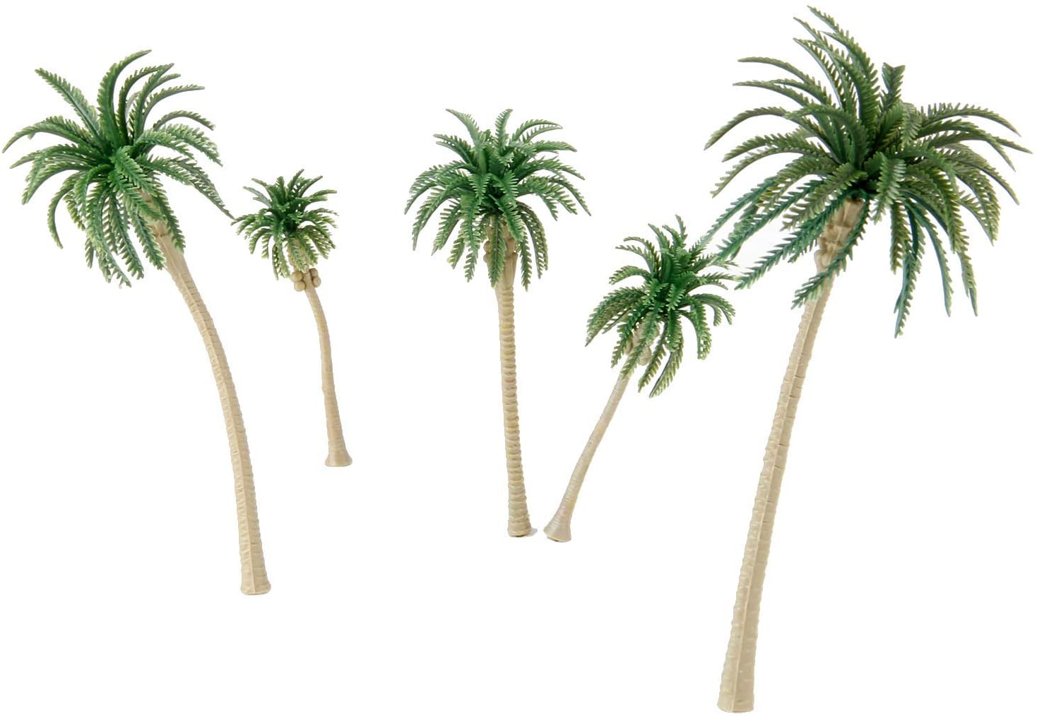 TROPICAL COCONUT PLAM TREES MIXED SIZE