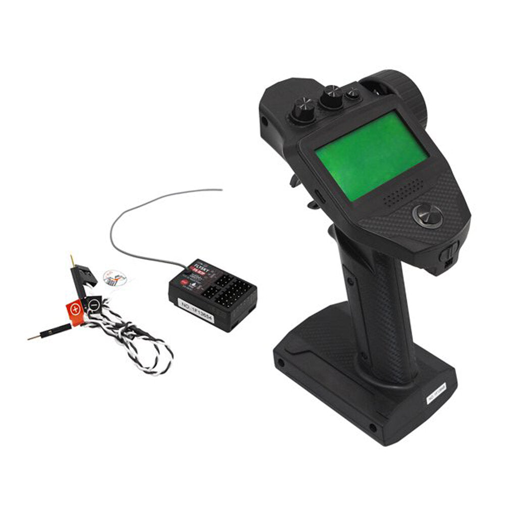 Flysky FS-G7P 2.4 GHz ANT Transmitter with FS-R7P Receiver for RC Car/Boat (Upgraded Version)