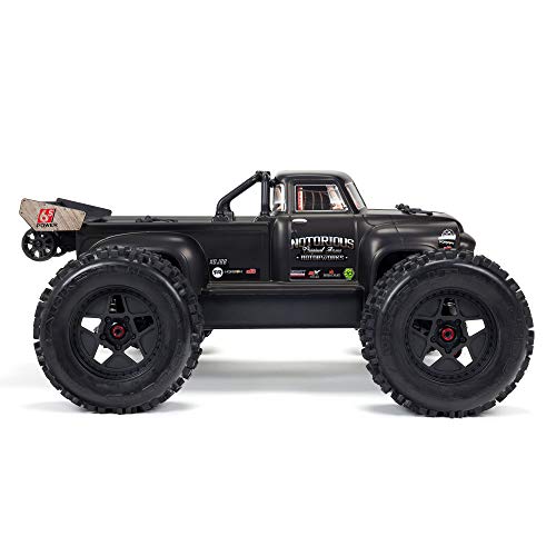 Arrma Ara8611V5T1 Notorious 6S 4Wd 1/8 Stunt Rc Truck Black