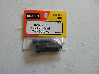 Du-Bro 8-32X1" Socket Head Cap Screws No.318