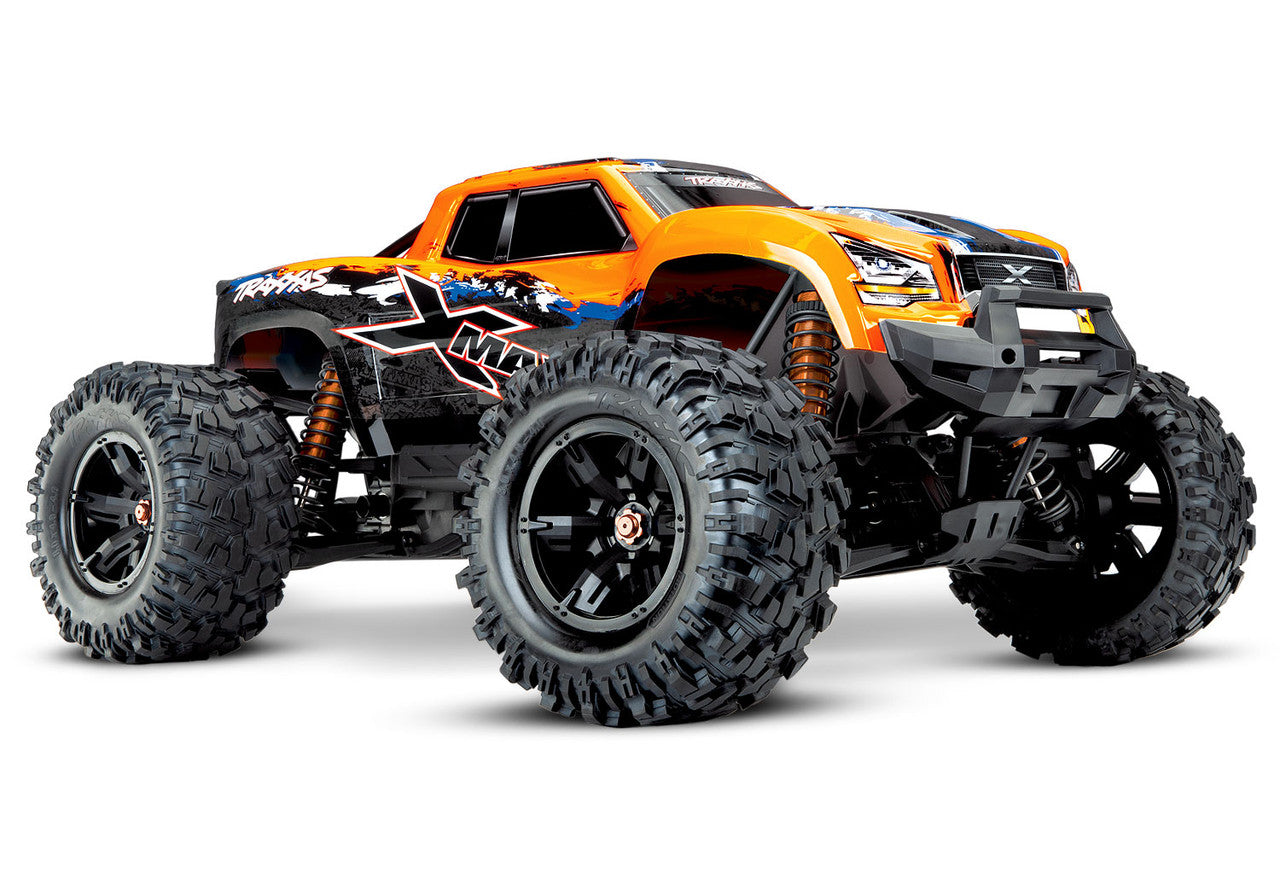 Traxxas X-Maxx 8S 4Wd Electric Monster Truck (Orange) W/2.4Ghz Tqi Radio & Tsm #Tra77086-4-Orngx