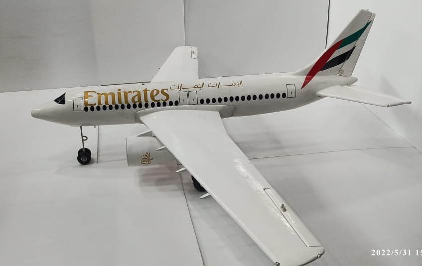 Air Bus A 320 Big - Emirates (Electric Large)