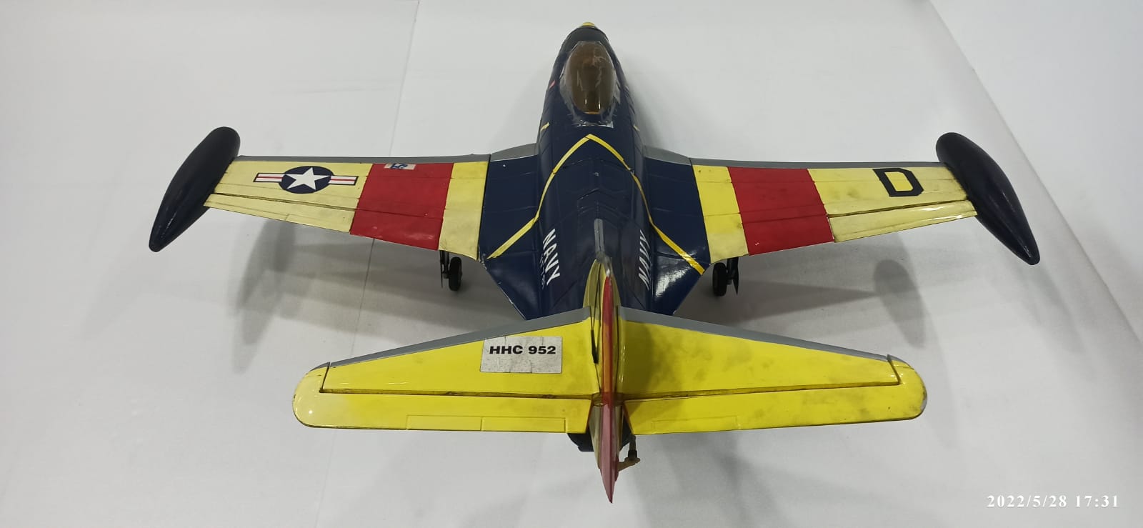 NAVY PHANTHAM-RTF-SMALL WITH DUCTED MOTOR RC PLANE (QUALITY PRE OWNED)