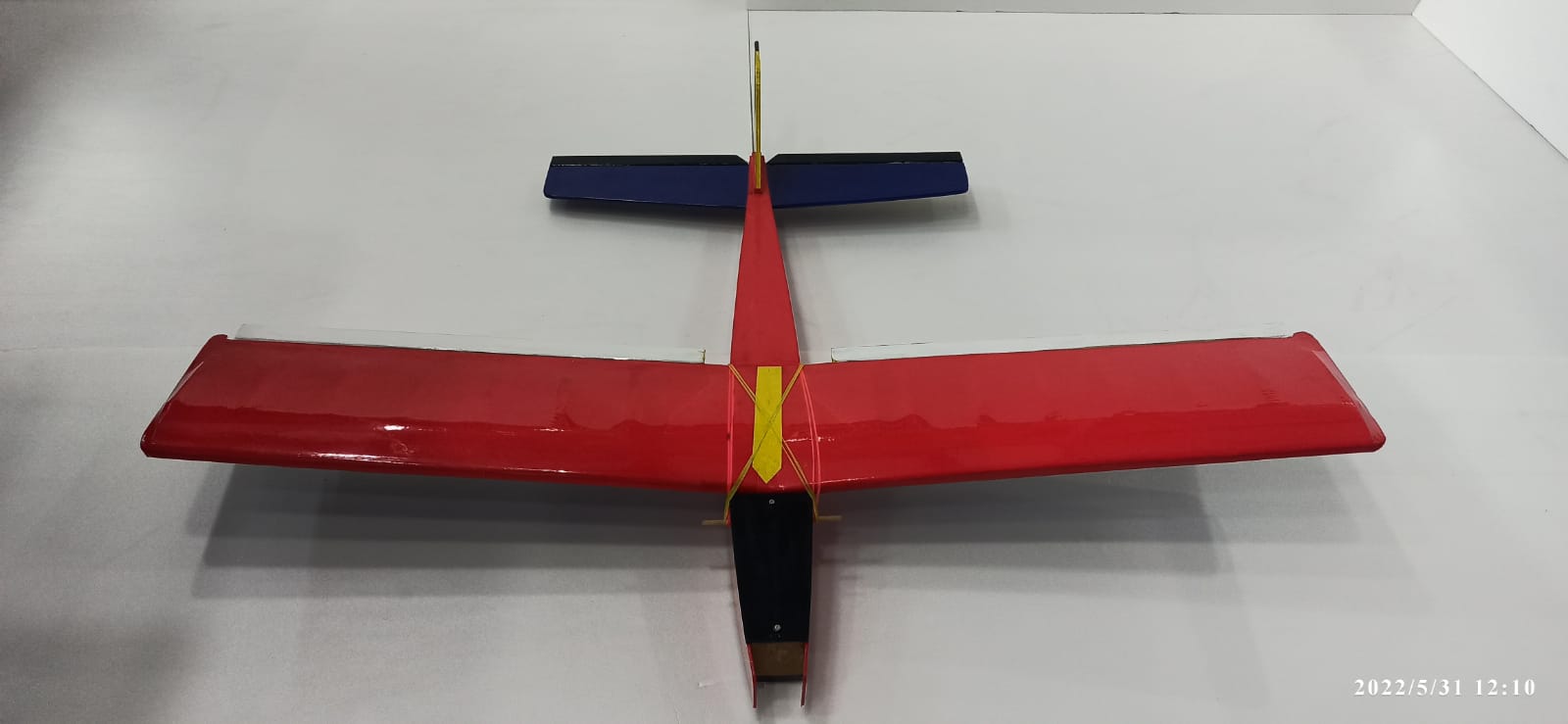 Rc Airplane Electric Premiere Balsa Kit Red & Blue