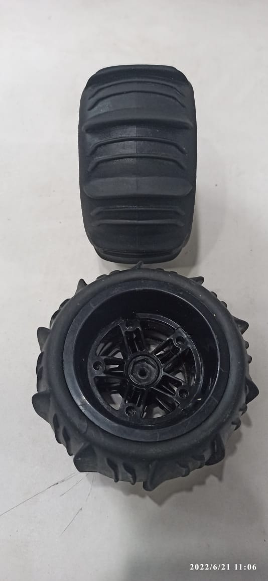 Typhoon Rc Car Wheels (2Pc)- (Quality Pre Owned)