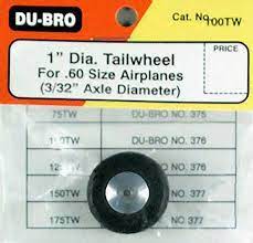 Du-Bro Tail Wheel 1" Dub100Tw
