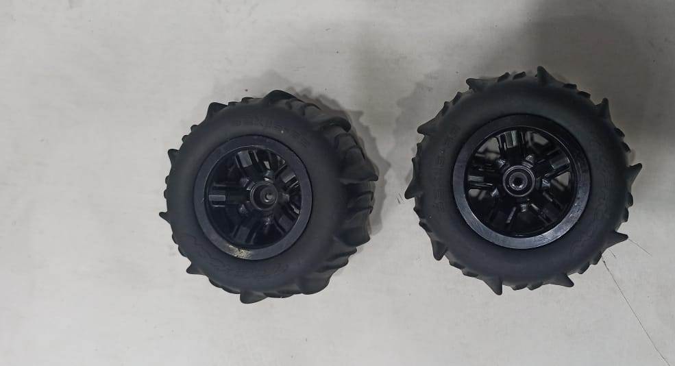 Typhoon Rc Car Wheels (2Pc)- (Quality Pre Owned)