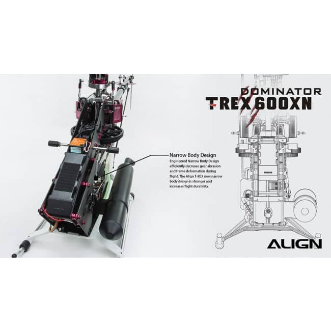 Align T-REX 600XN Dominator OS Nitro Engine RTF