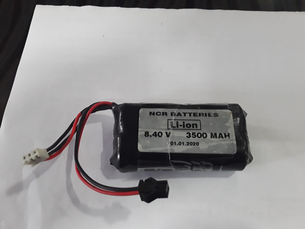 8V 3500Mah Ncr Battery Rechargeable (Quality Pre Owned)