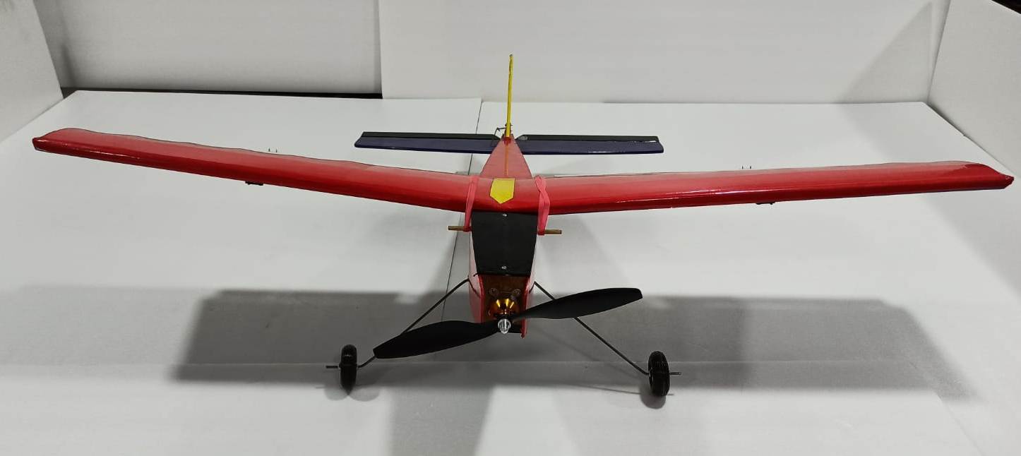 Rc Airplane Electric Premiere Balsa Red & Blue Arf