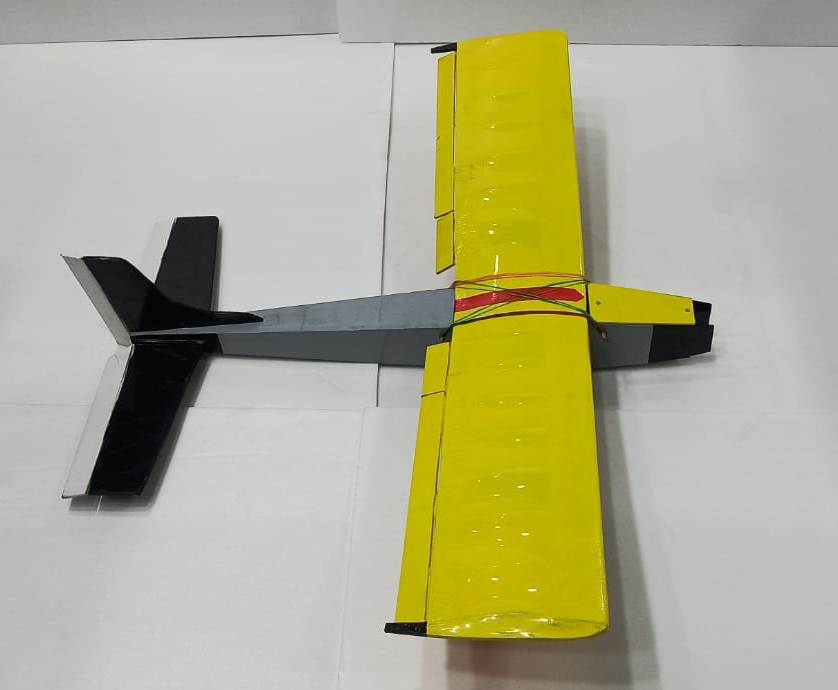 Rc Airplane Electric Premiere Balsa Kit Yellow & Grey