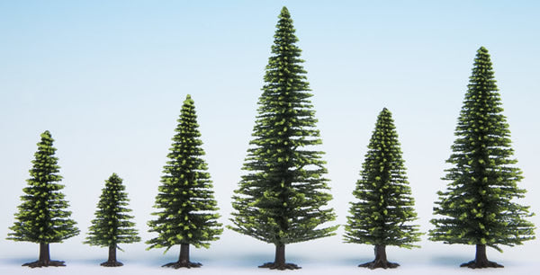 Noch  26825 Model Spruce Trees  Ho Scale