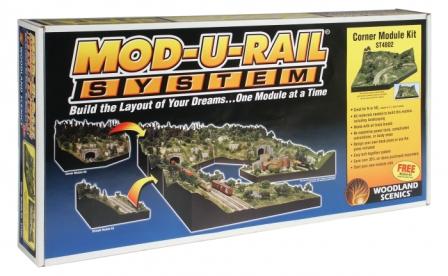 MOD U RAIL CORNER MODULE