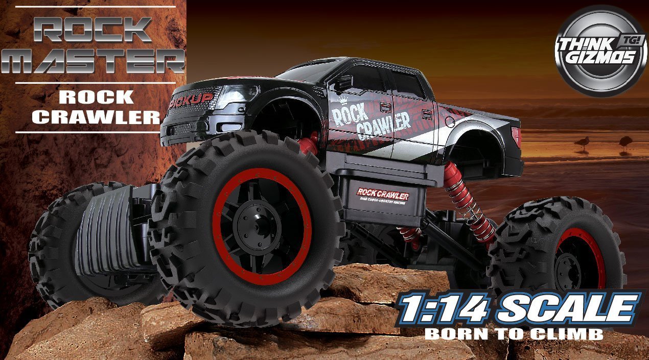 Rc Car Rock Through 1.14Scale 4Wd