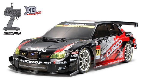 Tamiya Xb Pro Cusco Dunlop Subaru Impreza 1/10Scale 4Wd Car #57794