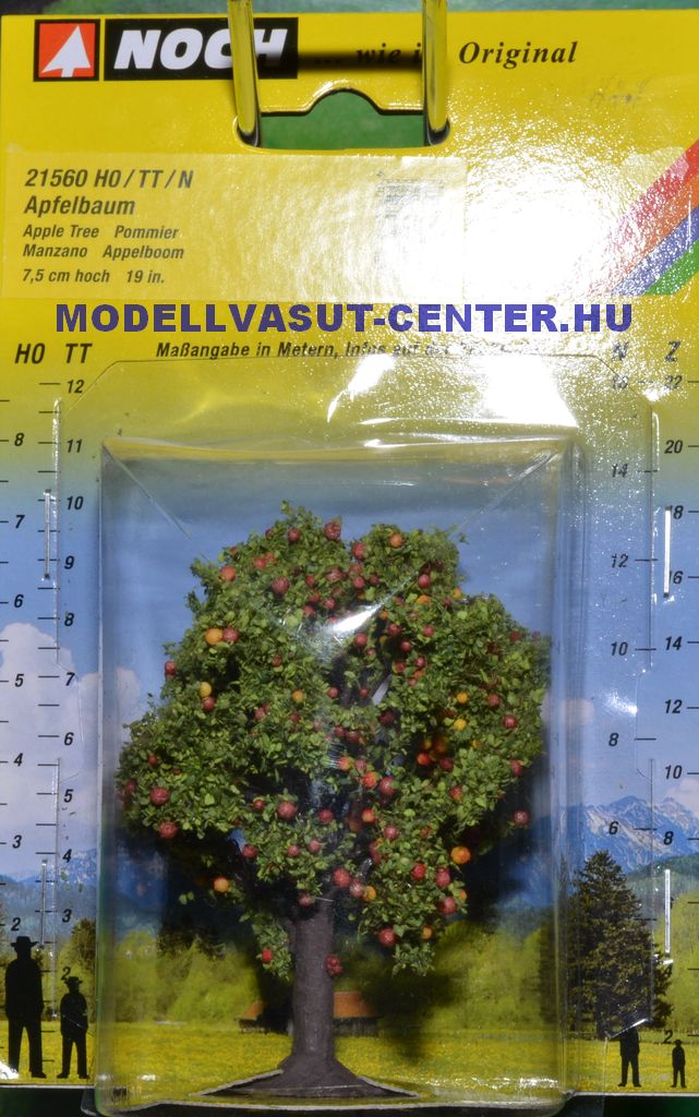 NOCH 21560 APPLE TREE WITH FRUITS HO SCALE