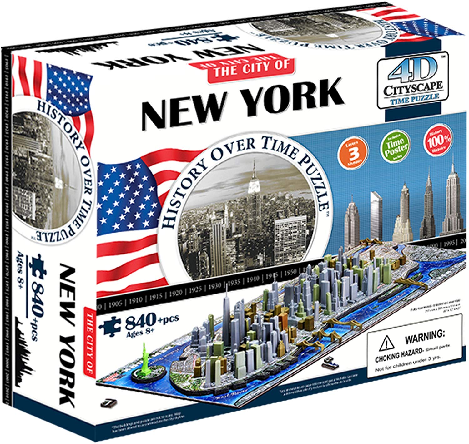 NEWYORK 4D TIME PUZZLE
